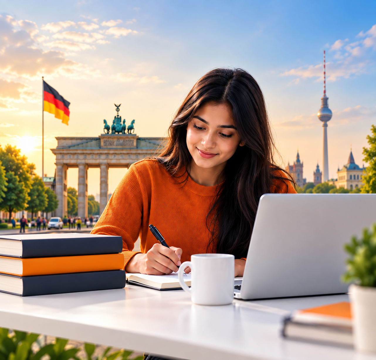 Student preparing for Master's studies in Germany